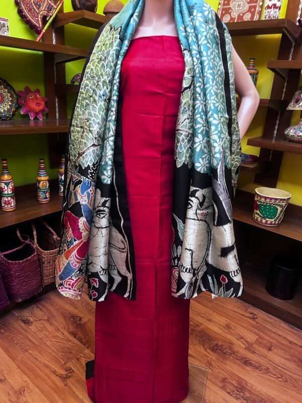 Batik on Pure Silk