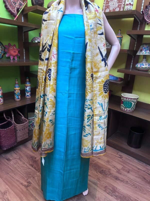 Batik on Pure Silk