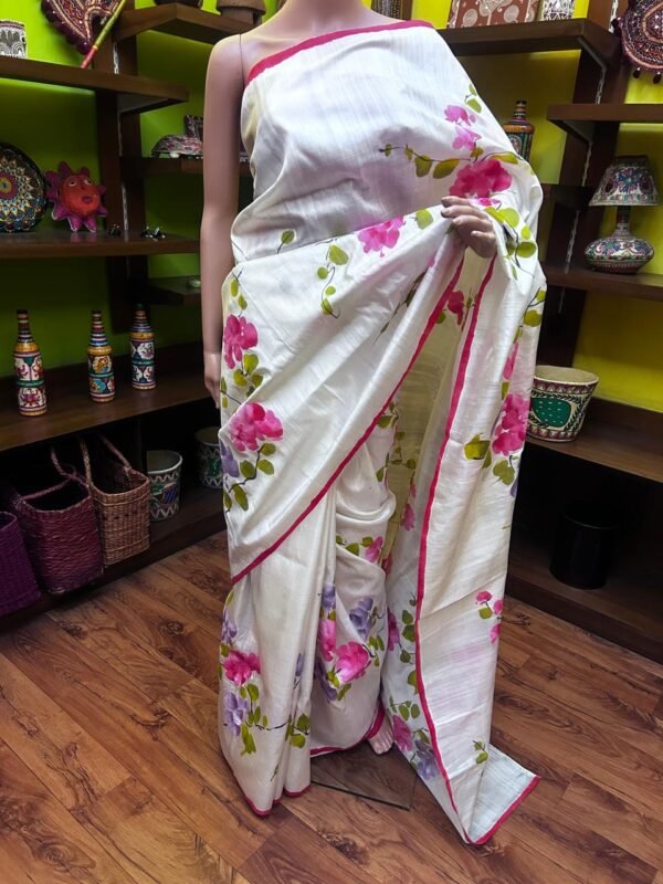 White Katan Silk