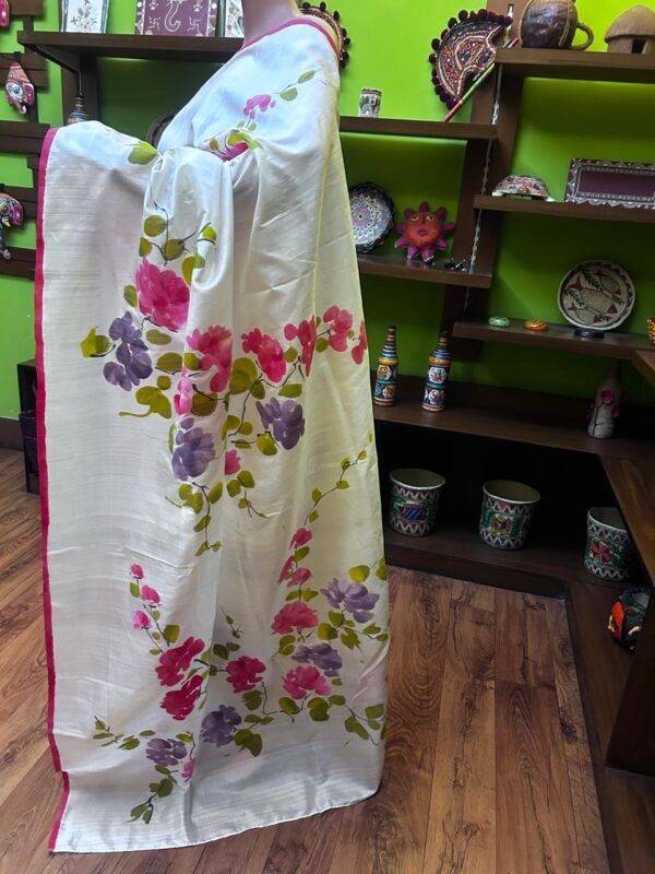 White Katan Silk